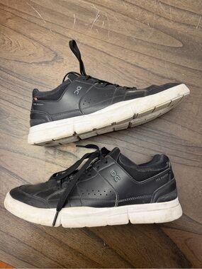 On Running Men's Black Low-Top Sneakers